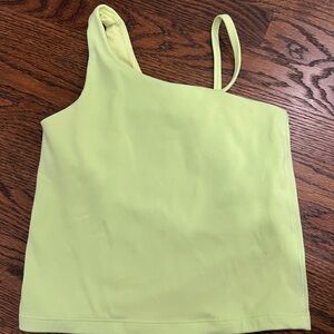 Athleta Light Green Asymmetrical Camisole